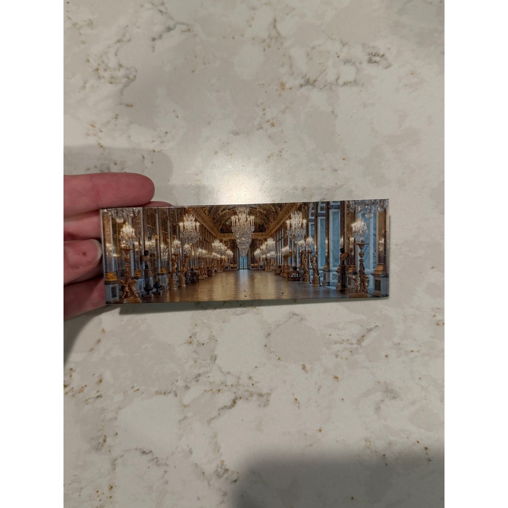 Grandpalais Hall of Mirrors Versailles Panoramic Souvenir Magnet France‎ Decor